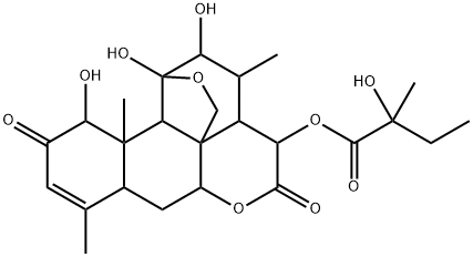 glaucarubinone Struktur