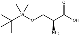 L-Serine, O-[(1,1-dimethylethyl)dimethylsilyl]- 结构式