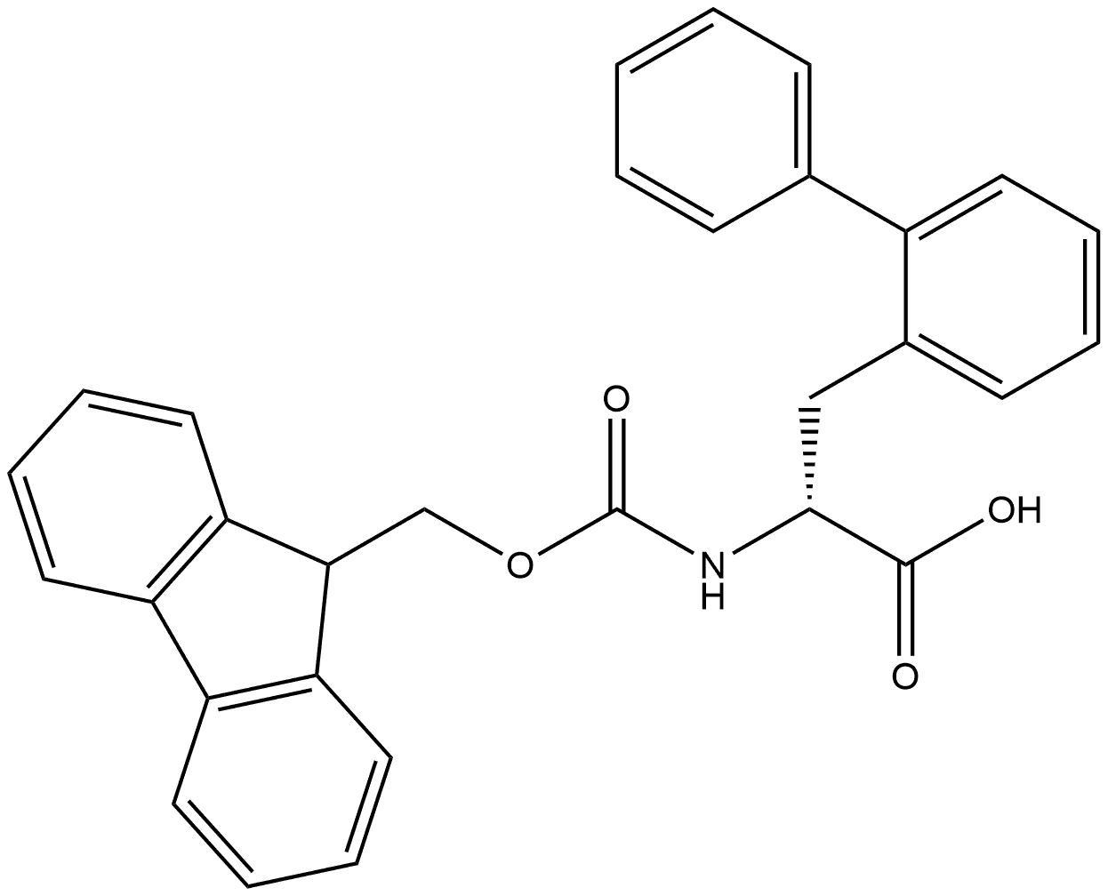 [1,1'-Biphenyl]-2-propanoic acid, α-[[(9H-fluoren-9-ylmethoxy)carbonyl]amino]-, (αR)-