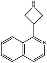 1-(3-Azetidinyl)isoquinoline 结构式