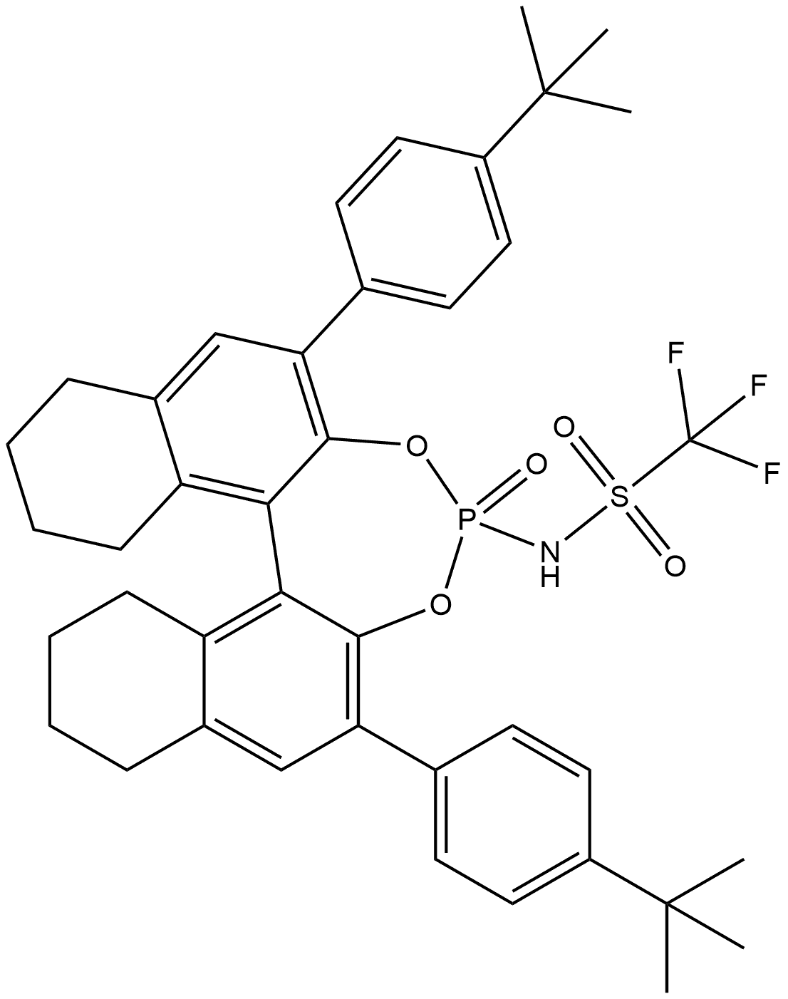 N-[(11BR)-2,6-双[4-(1,1-二甲基乙基)苯基]-8,9,10,11,12,13,14,15-八氢-4-氧化碘萘[2,1-D:1