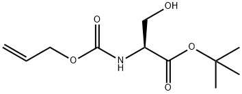 N-α-Allyloxycarbonyl-L-serine t-butyl ester|