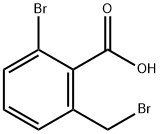 Benzoic acid, 2-bromo-6-(bromomethyl)- 结构式