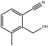 Benzonitrile, 2-(hydroxymethyl)-3-methyl- Struktur