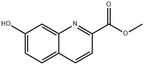 7-羟基喹啉-2-羧酸甲酯, 1261597-32-3, 结构式
