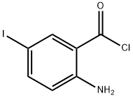 Benzoyl chloride, 2-amino-5-iodo-,1261609-86-2,结构式