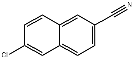 6-chloronaphthalene-2-carbonitrile Structure