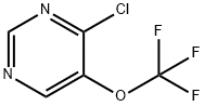 Pyrimidine, 4-chloro-5-(trifluoromethoxy)-,1261629-90-6,结构式