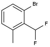 1-溴-2-(二氟甲基)-3-甲苯, 1261642-37-8, 结构式