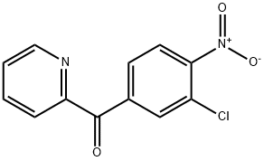 2-(3-Chloro-4-nitrobenzoyl)pyridine 结构式