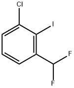 1-氯-3-(二氟甲基)-2-碘苯, 1261760-29-5, 结构式