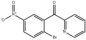 2-(2-Bromo-5-nitrobenzoyl)pyridine 结构式