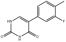 1261901-92-1 2,?4(1H,?3H)?-?Pyrimidinedione, 5-?(3-?fluoro-?4-?methylphenyl)?-