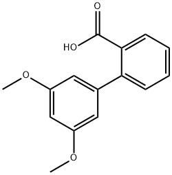 2-(3,5-Dimethoxyphenyl)benzoic acid 结构式