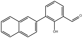 2-Formyl-6-(naphthalen-2-yl)phenol 结构式