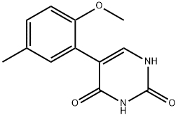 1261979-93-4 2,?4(1H,?3H)?-?Pyrimidinedione, 5-?(2-?methoxy-?5-?methylphenyl)?-