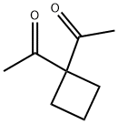 Ethanone, 1,1'-cyclobutylidenebis- Struktur