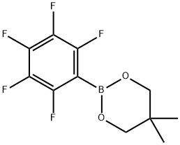 1,3,2-Dioxaborinane, 5,5-dimethyl-2-(2,3,4,5,6-pentafluorophenyl)-