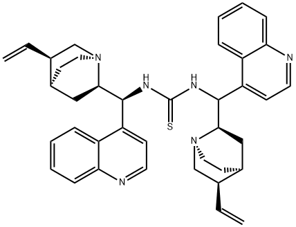 N,N'-di-(9S)-cinchonan-9-yl-Thiourea Structure