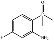 (2-氨基-4-氟苯基)二甲基氧化膦, 1263180-81-9, 结构式