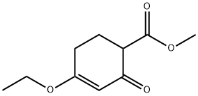 3-Cyclohexene-1-carboxylic acid, 4-ethoxy-2-oxo-, methyl ester Struktur