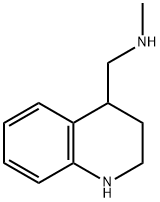 4-Quinolinemethanamine, 1,2,3,4-tetrahydro-N-methyl- 结构式