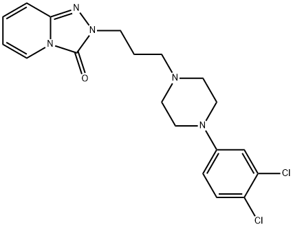 1,2,4-Triazolo[4,3-a]pyridin-3(2H)-one, 2-[3-[4-(3,4-dichlorophenyl)-1-piperazinyl]propyl]- Structure
