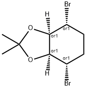 1,3-Benzodioxole, 4,7-dibromohexahydro-2,2-dimethyl-, (3aR,4R,7S,7aS)-rel-