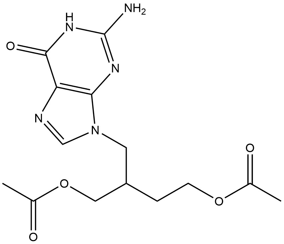 Famciclovir Impurity 64 Structure