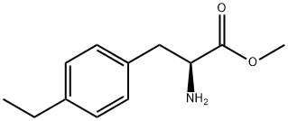 4-Ethylphenylalanine methyl ester Structure