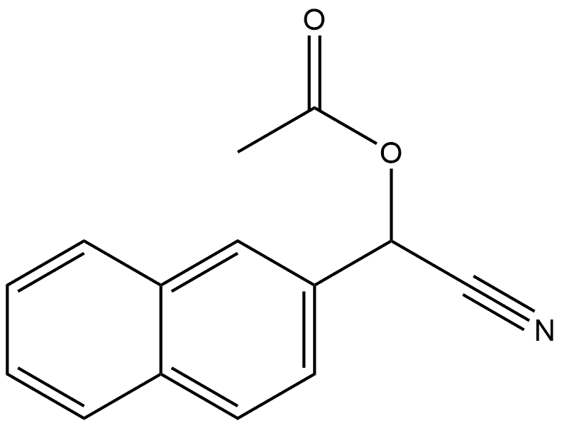 2-Naphthaleneacetonitrile, α-(acetyloxy)-