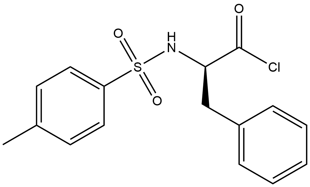 甲苯磺酰基-D-苯丙氨酰氯, 1266583-91-8, 结构式