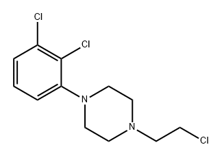 Piperazine, 1-(2-chloroethyl)-4-(2,3-dichlorophenyl)- Structure