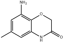 8-Amino-6-methyl-2H-benzo[b][1,4]oxazin-3(4H)-one 结构式