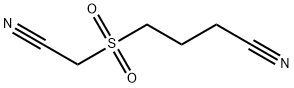 Butanenitrile, 4-[(cyanomethyl)sulfonyl]-,1267903-33-2,结构式