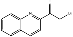 2-Bromo-1-(quinolin-2-yl)ethanone Structure