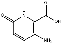 2-吡啶羧酸,3-氨基-1,6-二氢-6-氧代- 结构式