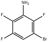 3-溴-2,5,6-三氟苯胺 结构式