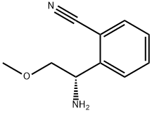 Benzonitrile, 2-[(1S)-1-amino-2-methoxyethyl]-|