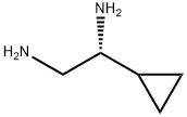 (R)-1-Cyclopropylethane-1,2-diamine 结构式