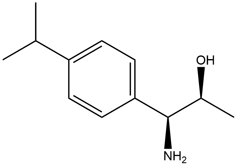 (1S,2S)-1-AMINO-1-[4-(PROPAN-2-YL)PHENYL]PROPAN-2-OL Structure