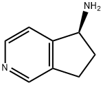 5H-Cyclopenta[c]pyridin-5-amine, 6,7-dihydro-, (5S)- Structure