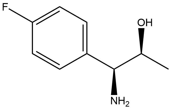 (1S,2S)-1-AMINO-1-(4-FLUOROPHENYL)PROPAN-2-OL,1270182-16-5,结构式