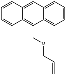 烯丙氧基亚甲基蒽 结构式