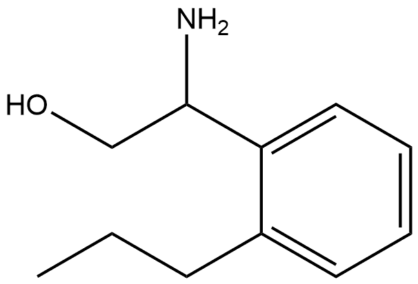 2-amino-2-(2-propylphenyl)ethan-1-ol,1270344-70-1,结构式