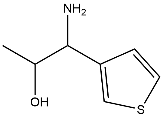 1-AMINO-1-(3-THIENYL)PROPAN-2-OL,1270572-09-2,结构式