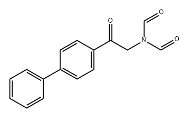Formamide, N-(2-[1,1'-biphenyl]-4-yl-2-oxoethyl)-N-formyl-