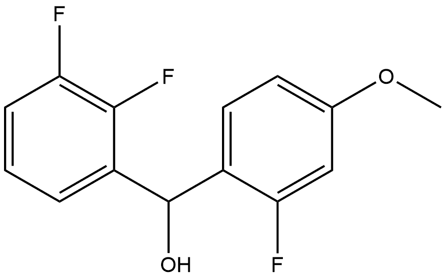 (2,3-difluorophenyl)(2-fluoro-4-methoxyphenyl)methanol|