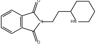 2-[2-(2-Piperidinyl)ethyl]-1H-isoindole-1,3(2H)-dione Structure