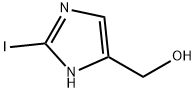1H-Imidazole-5-methanol, 2-iodo-,127717-94-6,结构式